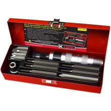 K Tool International 0.5 in. Drive Professional Impact Driver Set - 12 Piece