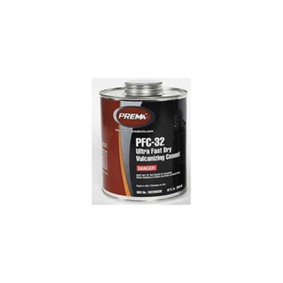 Rema 32 Oz Prema Ultra Fast Dry Vulcanizing Cement Can 758218870877