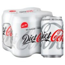 Diet Coke 4 x 330ml .19 (6 x 4x330ml)