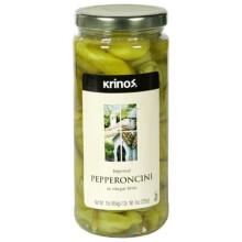 KRINOS PEPPERONCINI-16 OZ -Pack of 6
