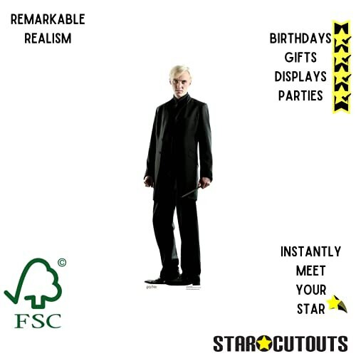 STAR CUTOUTS SC1655 Draco Malfoy Cardboard (Harry Potter Star Mini Tom