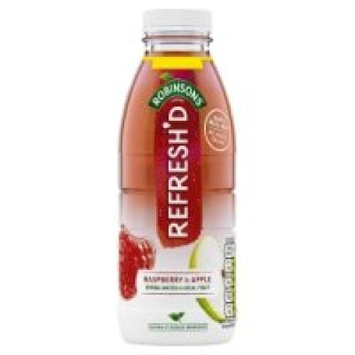 Robinsons Refresh'd Raspberry & Apple Spring Water with Real Fruit ...
