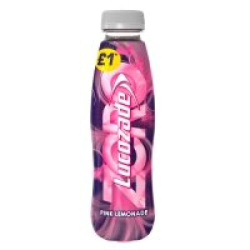 Lucozade Lucozade Zero Pink Lemonade 380ml (24 x 380ml)