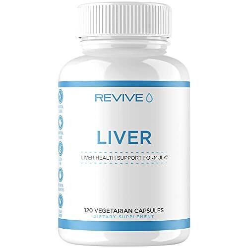 Revive, Leber, 120 vegetarische Kapseln