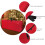 Christmas Tree Storage Bag for Artificial Tree with Handles (Red) 9