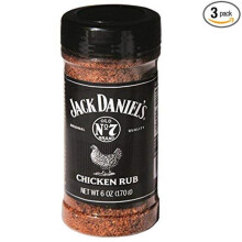 Jack Daniels 6 oz Seasoning Chicken Rub - Pack of 6