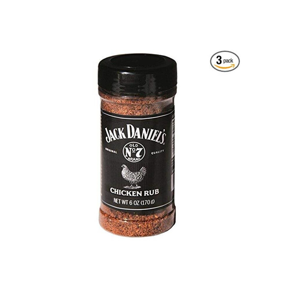 Jack Daniels  6 oz Seasoning Chicken Rub - Pack of 6