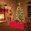 Christmas Tree Storage Bag for Artificial Tree with Handles (Red) 7
