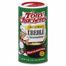 TONY CHACHERES Seasoning Creole, 17 oz.