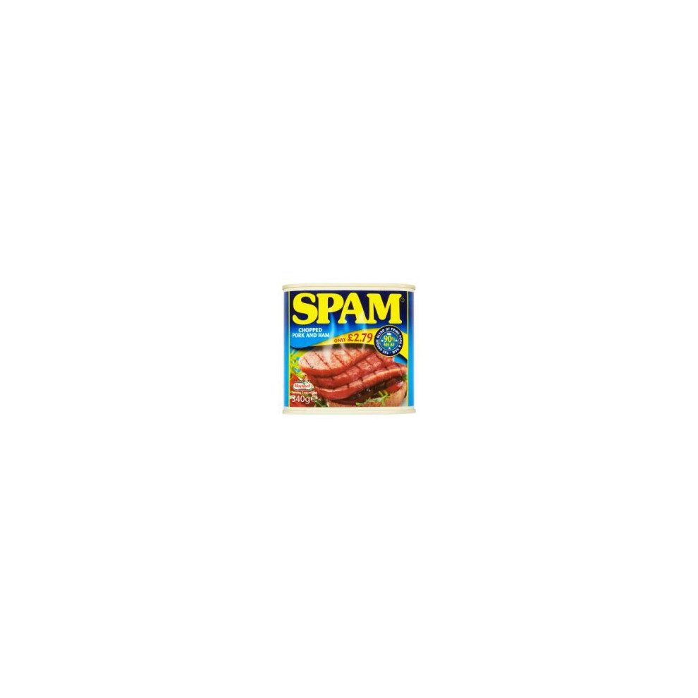 Spam Chopped Pork And Ham 340G (6 X 340G)