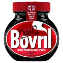Bovril Beef & Yeast Extract 250g (6x250g) - Classic Meaty Drink & Stock Paste, High in Protein - MRC2899