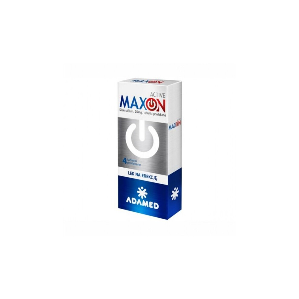 Maxon Active 25 mg 4 tabl. sex Pills Sexual Potency Erection Libido