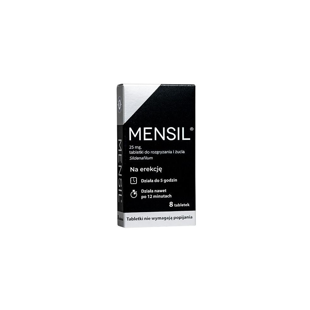 Mensil 25mg - 8 tabl. Sex Pills Sexual Potency Erection Libido