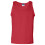 (White, M) Blank Plain Basic Tank Top Singlet T Shirt Small Big Men's Cotton Premium Quality 8