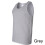 (White, M) Blank Plain Basic Tank Top Singlet T Shirt Small Big Men's Cotton Premium Quality 5