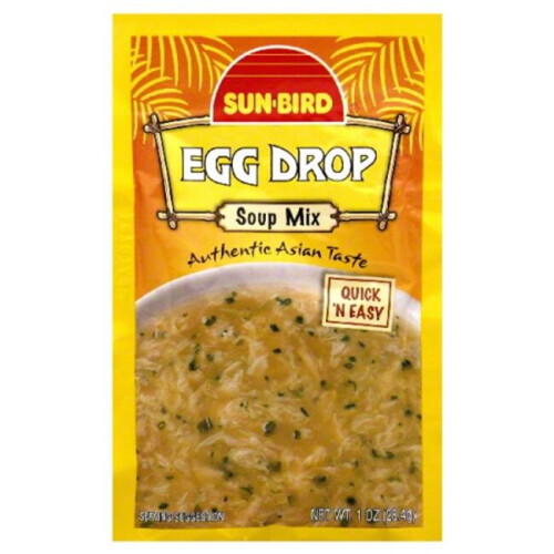 SUNBIRD MIX SOUP EGG DROP-1 OZ -Pack of 24