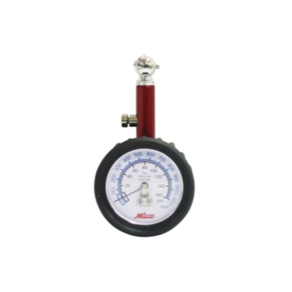 Milton Industries Dial Tire Gauge 0-160 Psi 758218901199