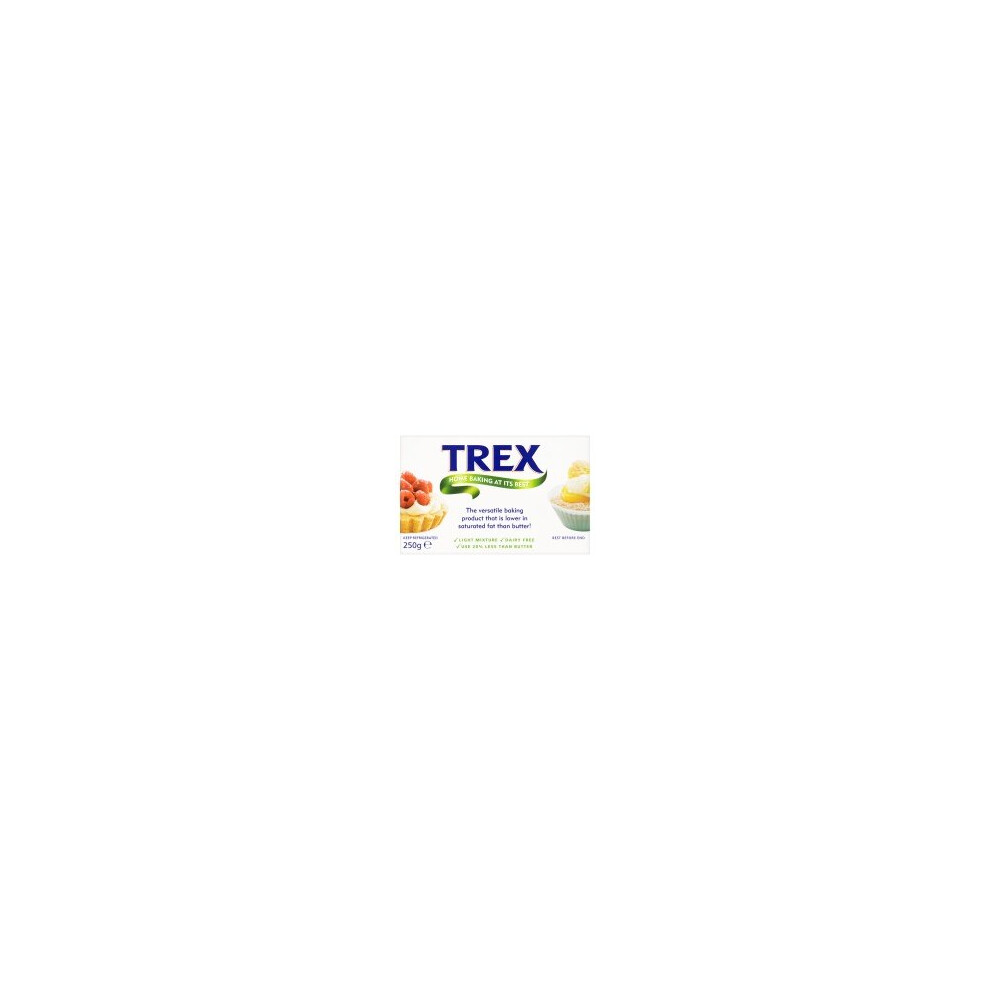 Trex Vegetable Baking Fat 250g (12 x 250g)