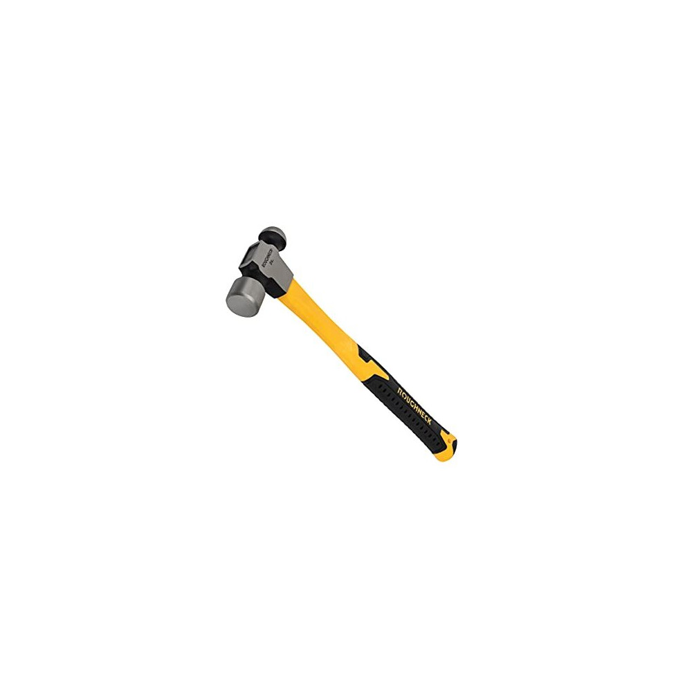 Roughneck Ball Pein Hammer Fibreglass Shaft 1.36kg (48oz), Black And Yellow