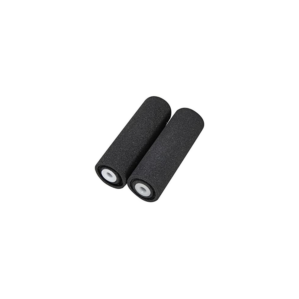 Faithfull Fairmini2foa Concave Foam Mini Roller Refills 100Mm (4In) Twin Pack. For Gloss Paints On Smooth Surfaces 5023969003252