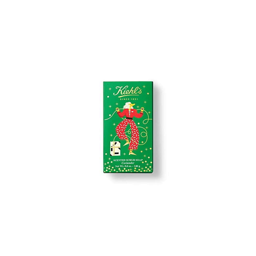 Kiehl's Scented Scrub Bar Soap Coriander 140g For Women