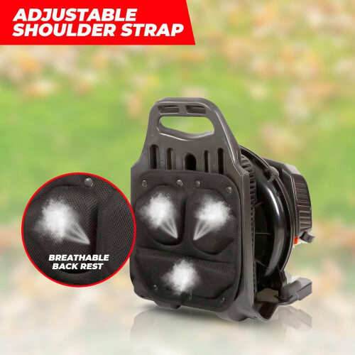 BU-KO BU-KO 52CC Petrol Backpack Leaf Blower 1