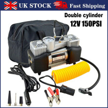 Heavy Duty 12V Electric Car Tyre Inflator 150PSI Air Compressor Pump Kit