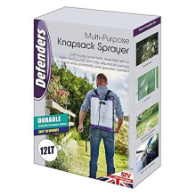 STV030 Defenders Knapsack Multi-Purpose Pressure Sprayer 12 L Backpack (ideal for garden plants, lawns, pesticides, fungicides, fertilisers and home