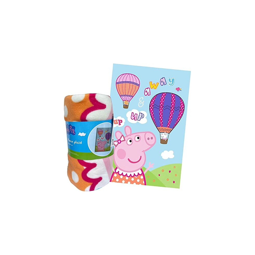 Peppa Pig Kids Polyester Fleece Blanket 100 x 140