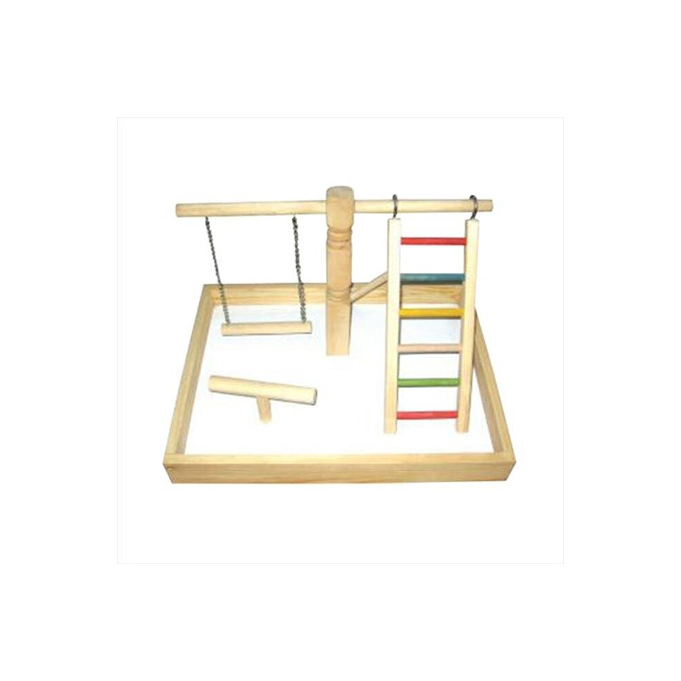 Catlady Wood Tabletop Play Station