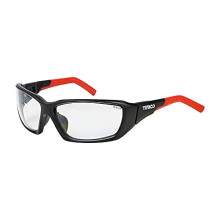 TIMCO Sports Style Safety Glasses - With Adjustable Temples - The soft rubber dual function adjustable arms and temples guarantee optimal fit and