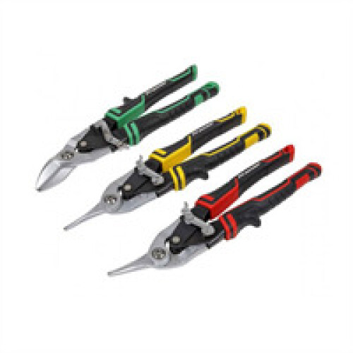 Sealey High Leverage Aviation Tin Snip Set 3pc 1