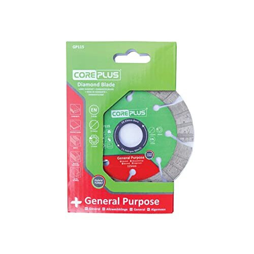 CorePlus Diamondblade Gen-Purp Hybrid Turbo 115mm