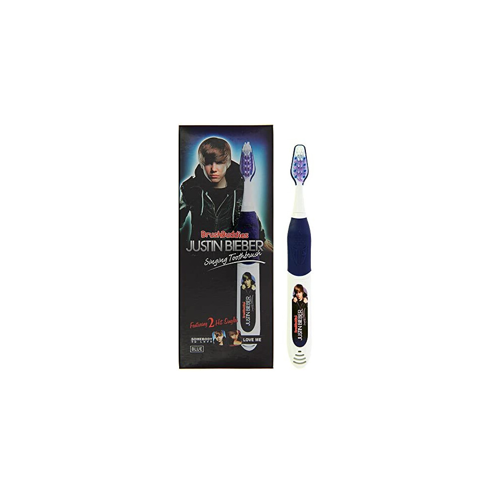 Justin Bieber Singing Toothbrush (Somebody to Love and Love me)-Blue