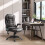 Homcom HOMCOM Heated Vibrating Massage Office Chair with Reclining Function, Brown 2