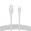 Belkin BELKIN FLEX LIGHTNING-USB-A 2M MFI CERT., BLANCO CAA010BT2MWH 1