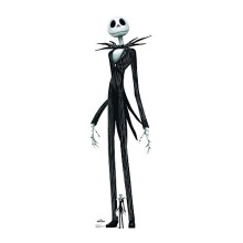 SC1690 Jack Skellington Kingdom Hearts The Nightmare Before Christmas Lifesize Cardboard Cutout With Free Mini