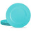 71702 6pc Melamine Dinner Plate Set  Turquoise 1