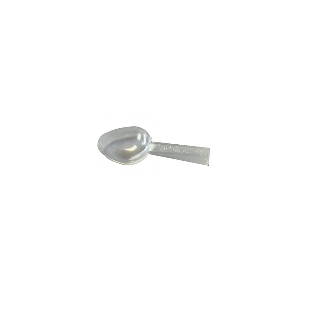 Howsehold 5Ml Ce Marked Medicine Spoons, Reusable - Pack Of 250 For Clinics, Hospitals, Pharmacies