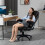 Homcom HOMCOM Heated Vibrating Massage Office Chair with Reclining Function, Brown 6