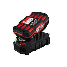 Parkside 20V lithuim ion 2Ah Battery (PAP 20 B1) & 60 min Charger (PLG 20 C1) 65W 2.4A With Cell Balancing for longer battery life and increased