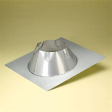 M & G Duravent 6DP-F6 6 Inch Dura-Vent Dura/plus Flashing 0/12-6/12 Galvalume Storm Collar Not Included