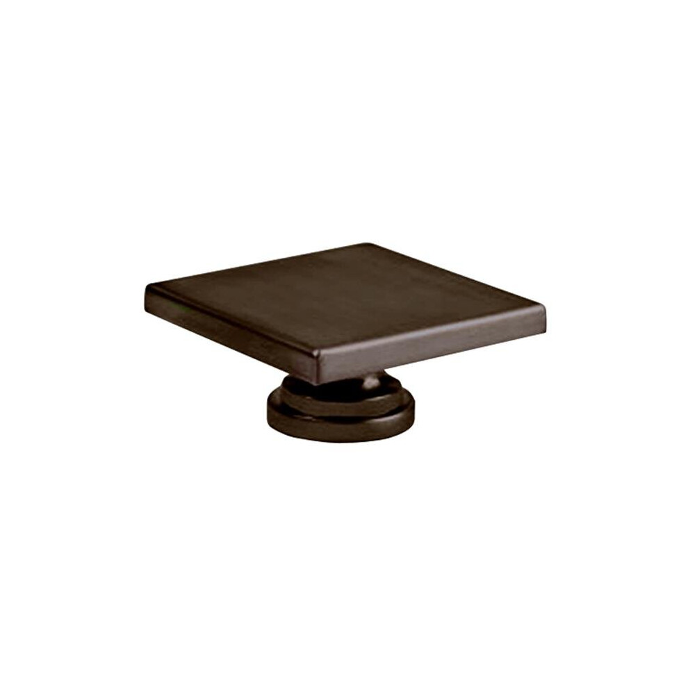 Large Square Knob Brushed Oil Rubbed Bronze 758218078976
