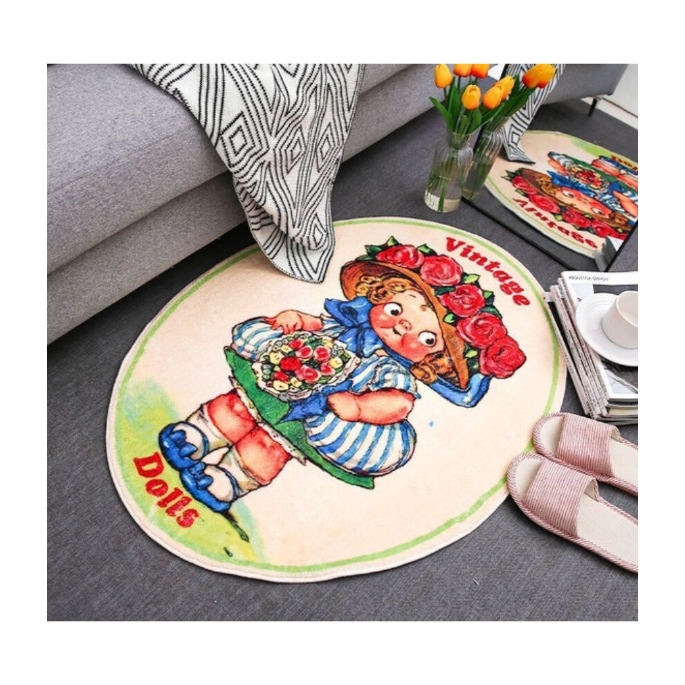 Antique doll carpet decorative anti-skid carpet-image-OPC-PB6CW8B-NEW