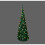 4ft (120cm) Prelit Gold Baubles Decorated Pop Up Christmas Tree 1