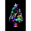 (2Ft) Flowers Fibre Optic Christmas Tree LED Pre-Lit 4