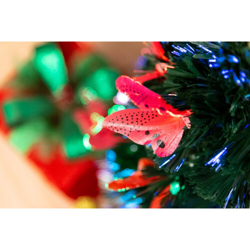 (2Ft) Butterflies Fibre Optic Christmas Tree LED Pre-Lit 1