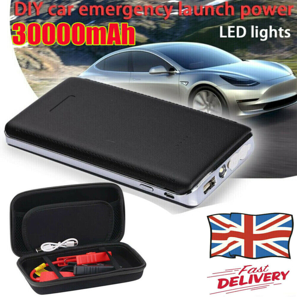 30000mAh Car Jump Starter Booster Battery Charger Emergency Power Bank