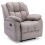 MORE4HOMES (Pumice) Brookline Technology Fabric Manual Recliner Chair 2