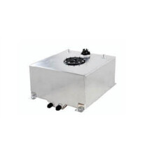 10 gal Aluminum Fuel Cells with Sender, Polished